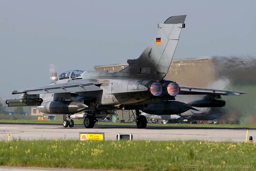 06 ETSL060511 Tornado ECR 46+25 GD 02 German Air Force Tornado ECR 46+25 of JBG-32 - Lechfeld AB, 11 May 2006 (C) Gilles Denis